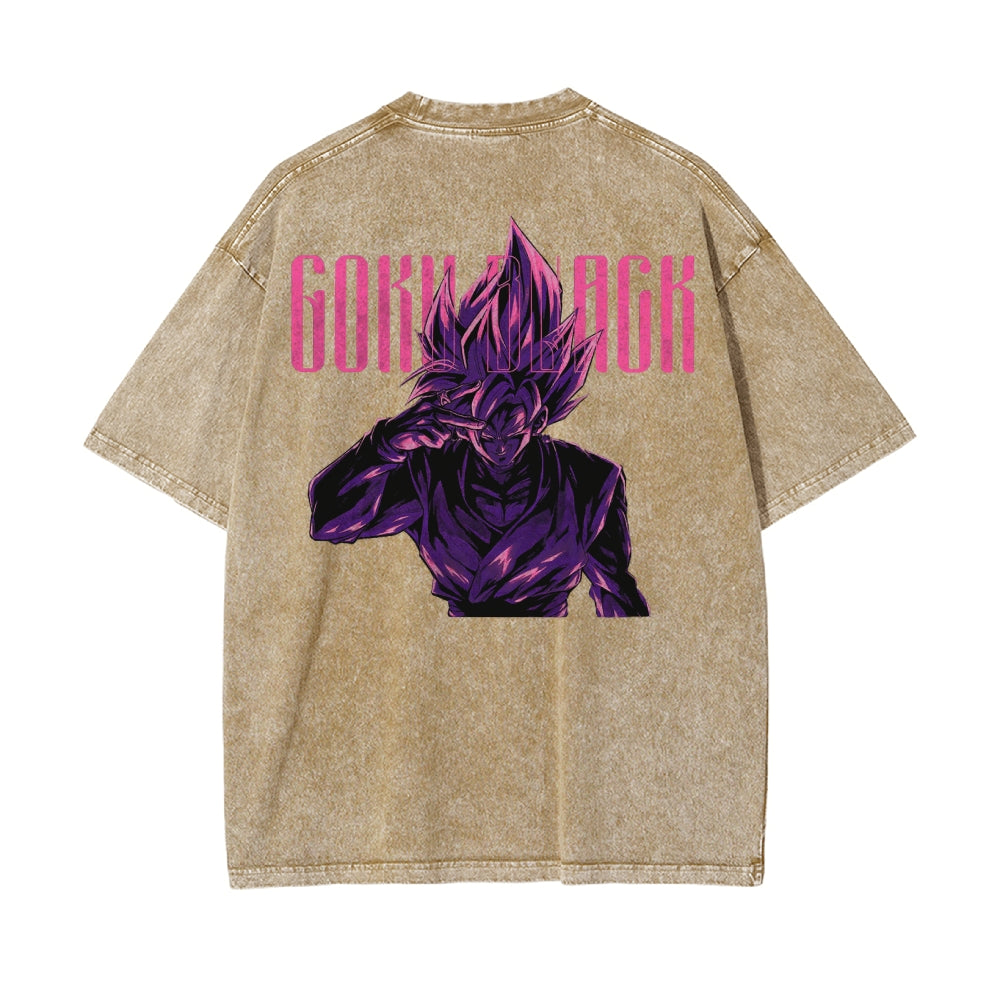 Goku Black Vintage T-Shirt Herren | Dragon Ball Super