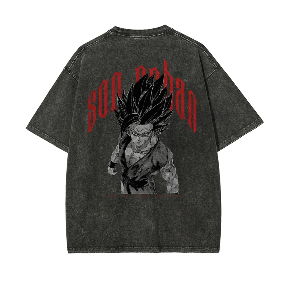 Son Gohan Vintage T-Shirt Herren | Dragon Ball Super