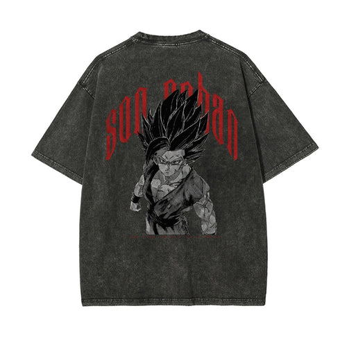 Son Gohan Vintage T-Shirt Herren | Dragon Ball Super