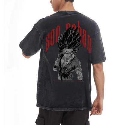 Son Gohan Vintage T-Shirt Herren | Dragon Ball Super