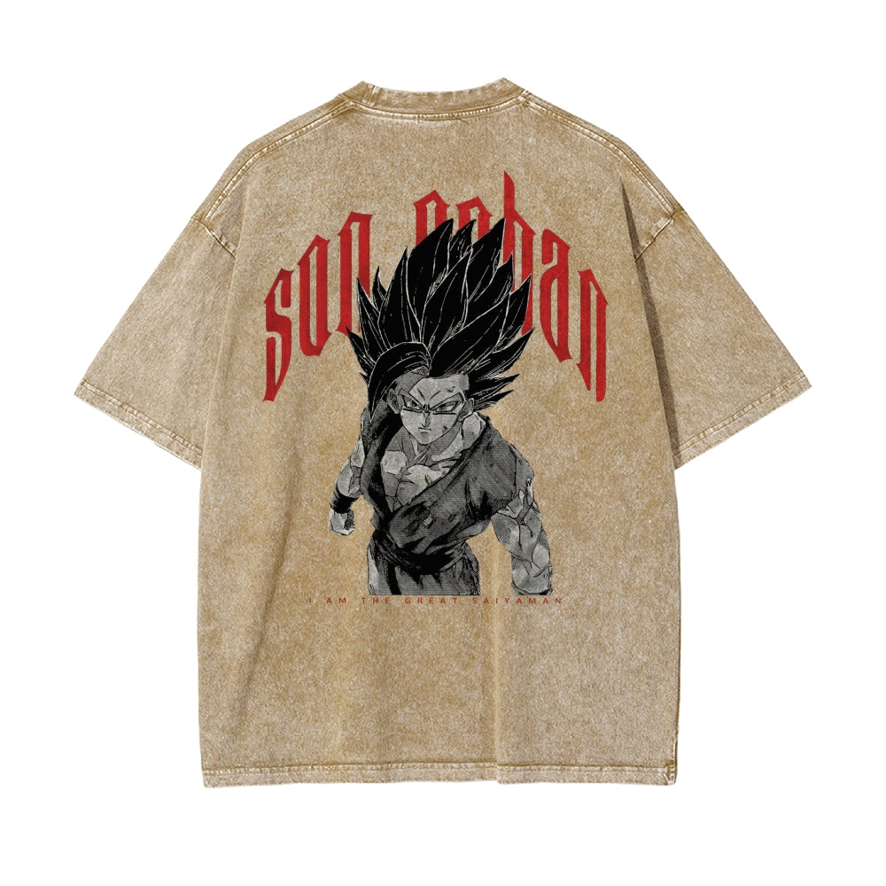 Son Gohan Vintage T-Shirt Herren | Dragon Ball Super