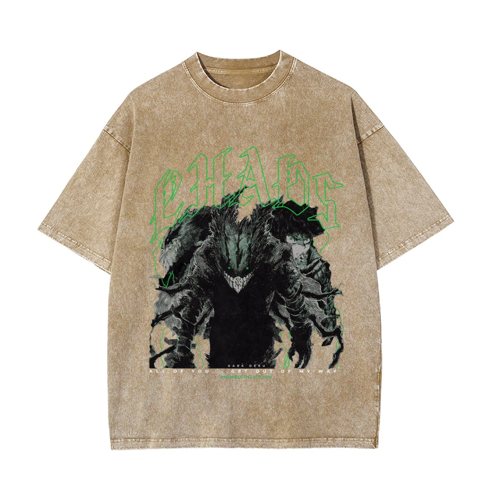 Deku Vintage T-Shirt Herren | My Hero Academia