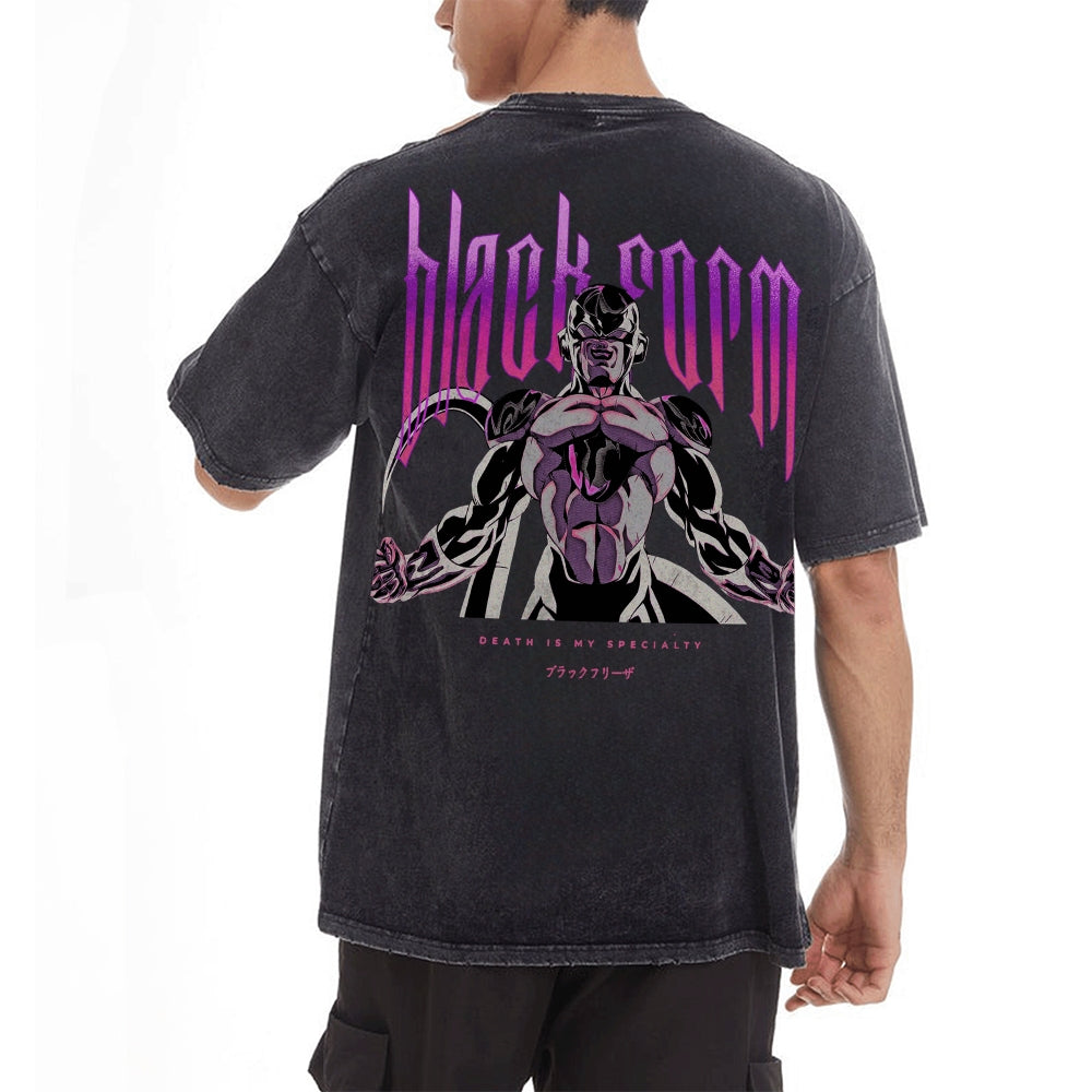Frieza Black Form Vintage T-Shirt Herren | Dragon Ball Super
