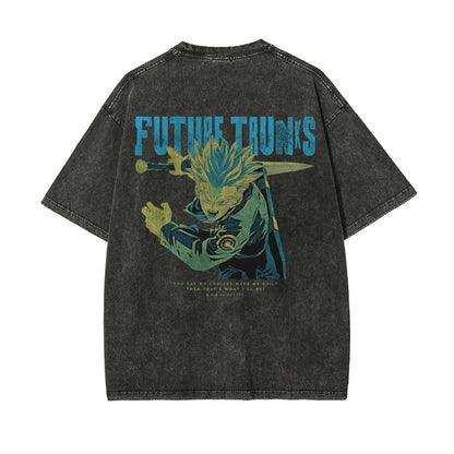 Future Trunks Vintage T-Shirt Herren | Dragon Ball Super