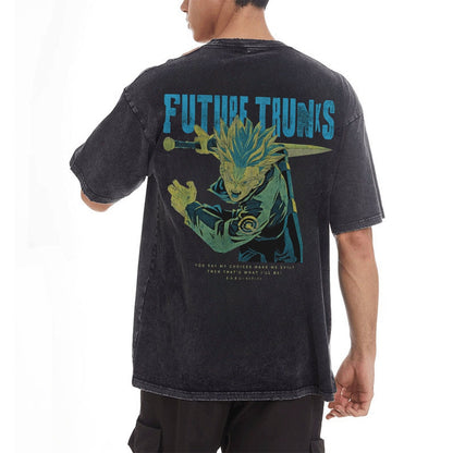 Future Trunks Vintage T-Shirt Herren | Dragon Ball Super