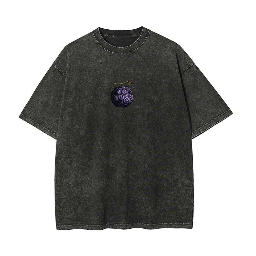 Luffy Vintage Oversized T-Shirt Herren | One Piece