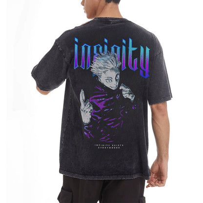 Gojo Vintage T-Shirt Herren | Jujutsu Kaisen