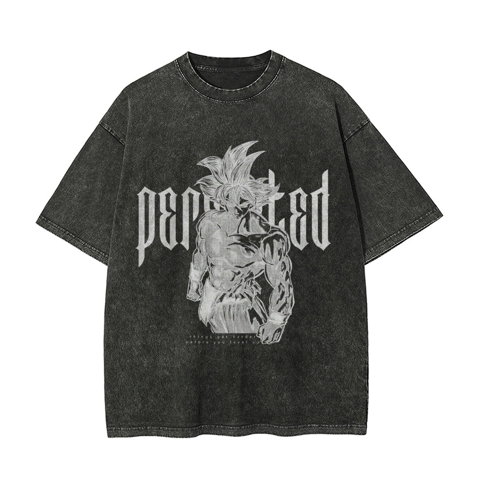 Goku Perfected Vintage T-Shirt Herren | Dragon Ball Super