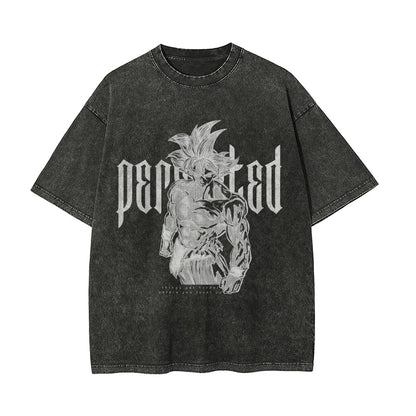 Goku Perfected Vintage T-Shirt Herren | Dragon Ball Super