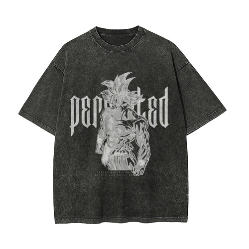 Goku Perfected Vintage T-Shirt Herren | Dragon Ball Super