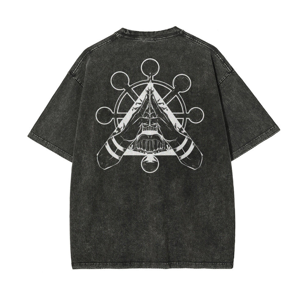 Sukuna Vintage T-Shirt Herren | Jujutsu Kaisen