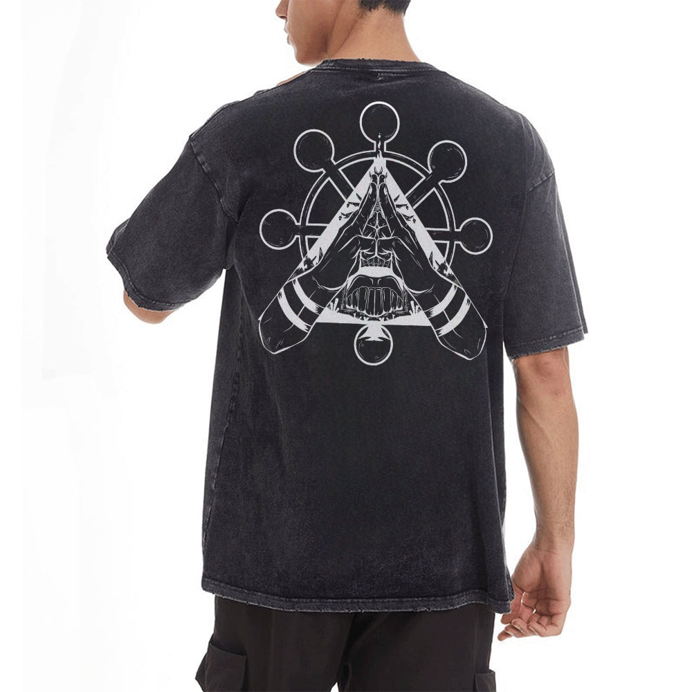 Sukuna Vintage T-Shirt Herren | Jujutsu Kaisen