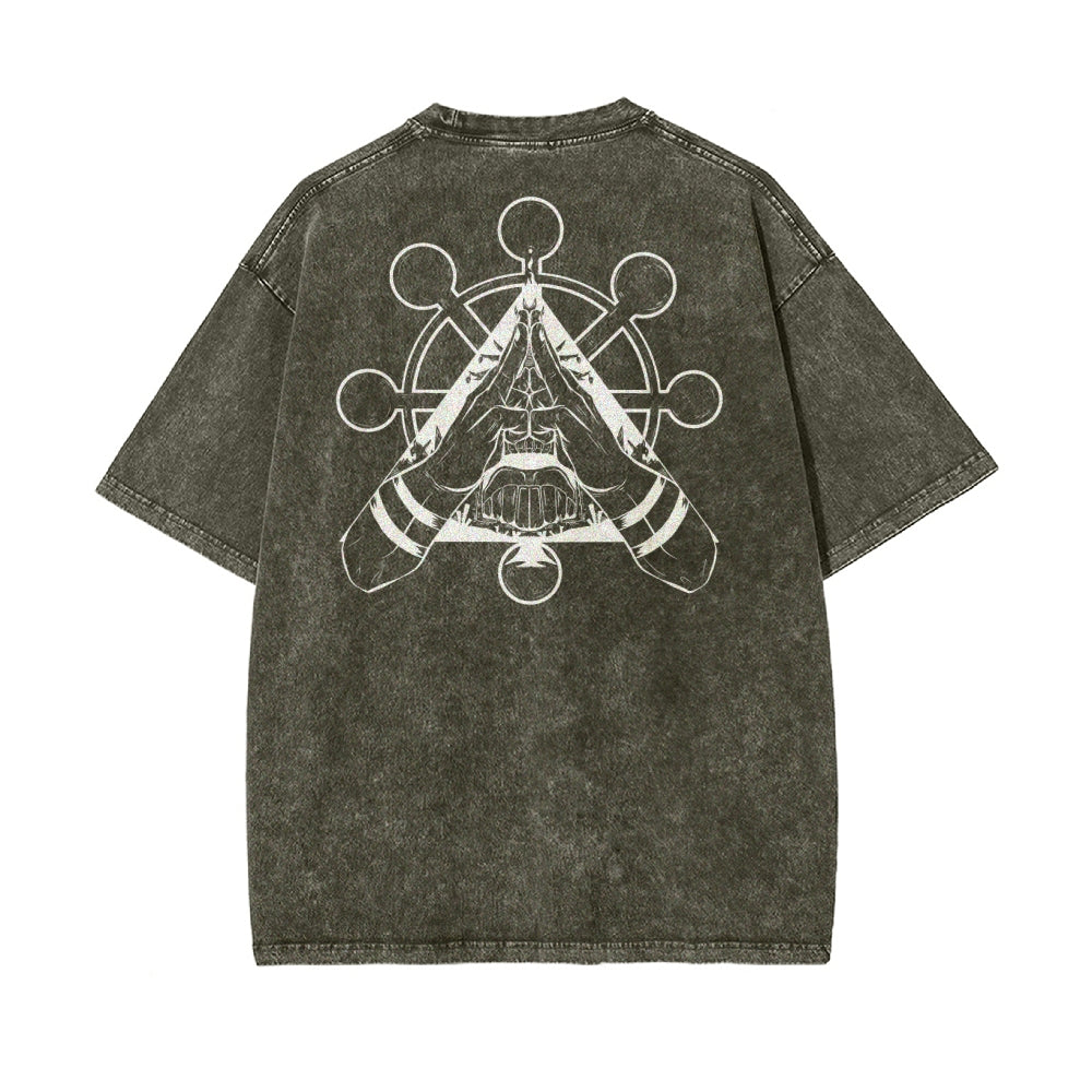 Sukuna Vintage T-Shirt Herren | Jujutsu Kaisen