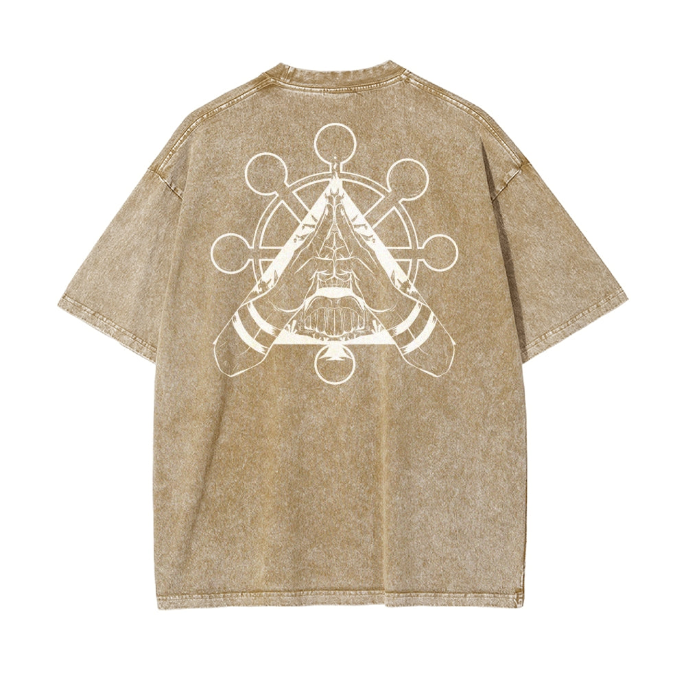 Sukuna Vintage T-Shirt Herren | Jujutsu Kaisen