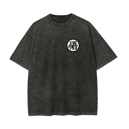 Goku Vintage T-Shirt Herren | Dragon Ball Super