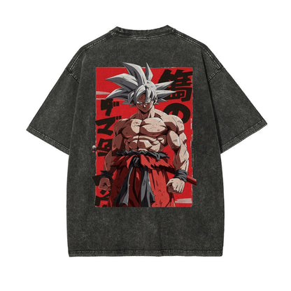 Goku Vintage T-Shirt Herren | Dragon Ball Super