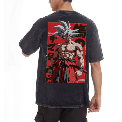Goku Vintage T-Shirt Herren | Dragon Ball Super