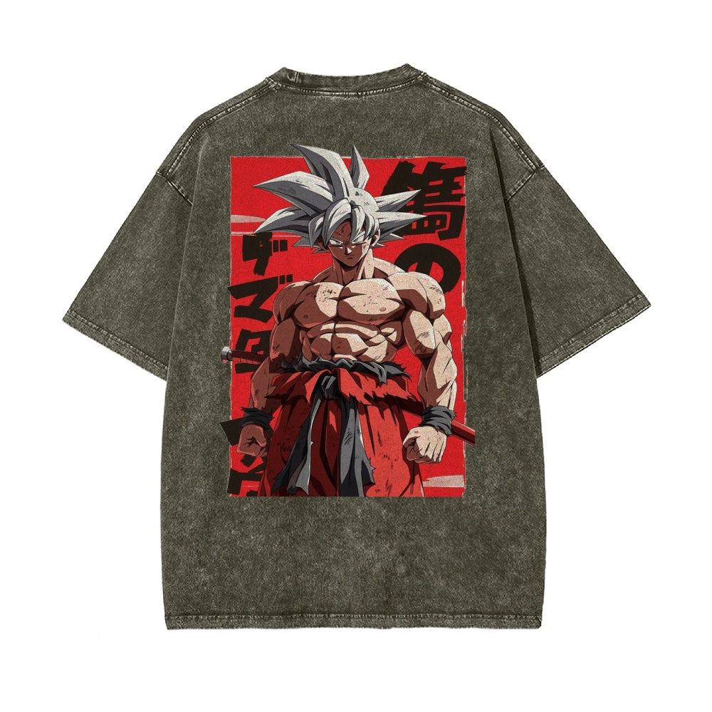 Goku Vintage T-Shirt Herren | Dragon Ball Super