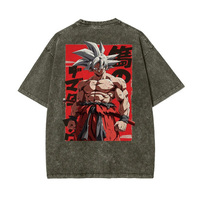 Goku Vintage T-Shirt Herren | Dragon Ball Super