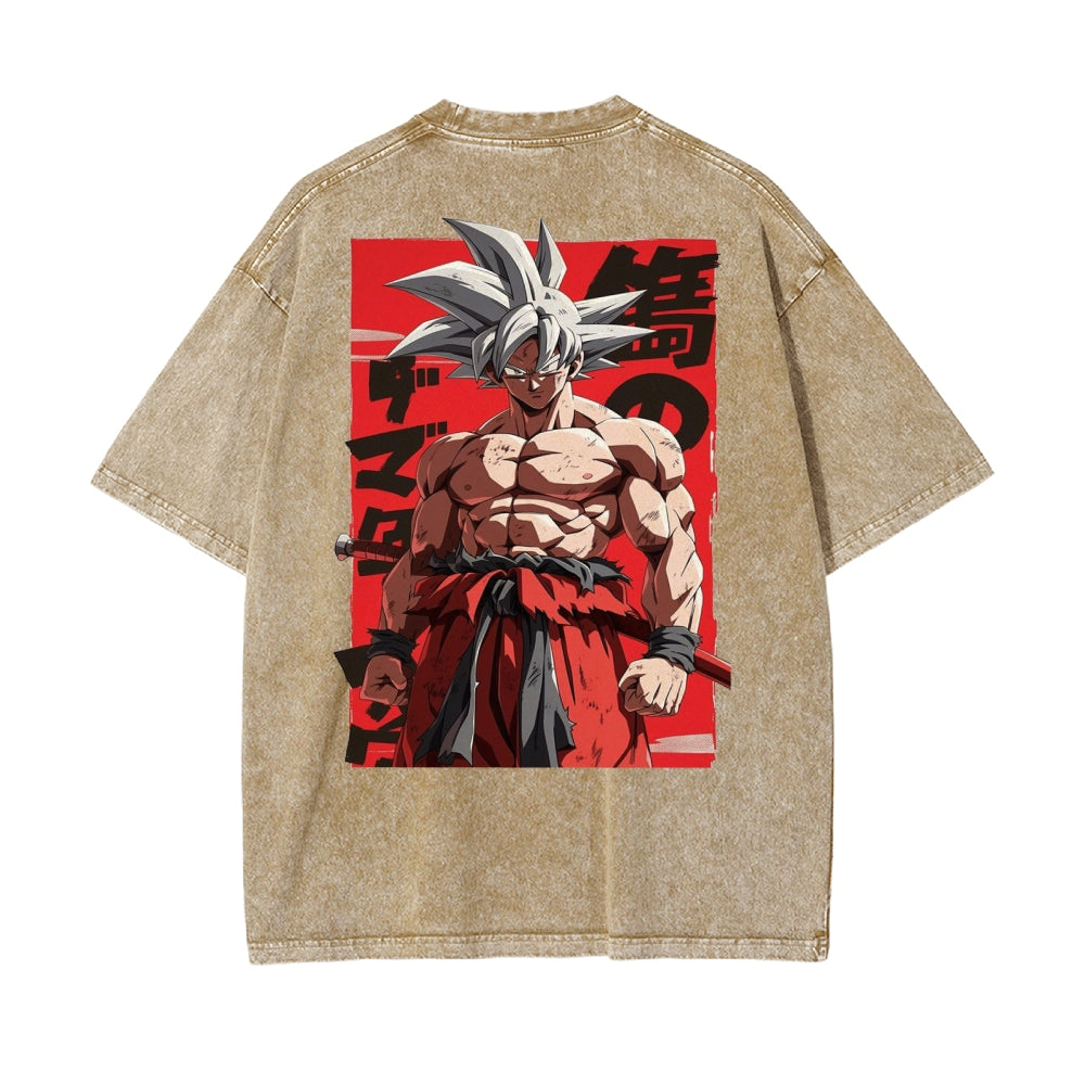 Goku Vintage T-Shirt Herren | Dragon Ball Super