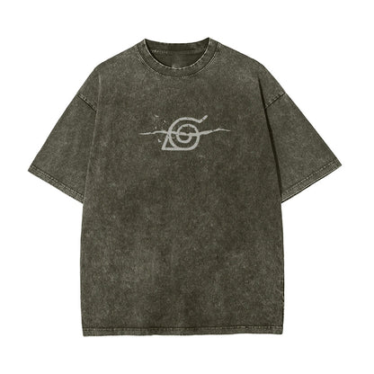 Itachi Vintage Oversized T-Shirt Herren | Naruto