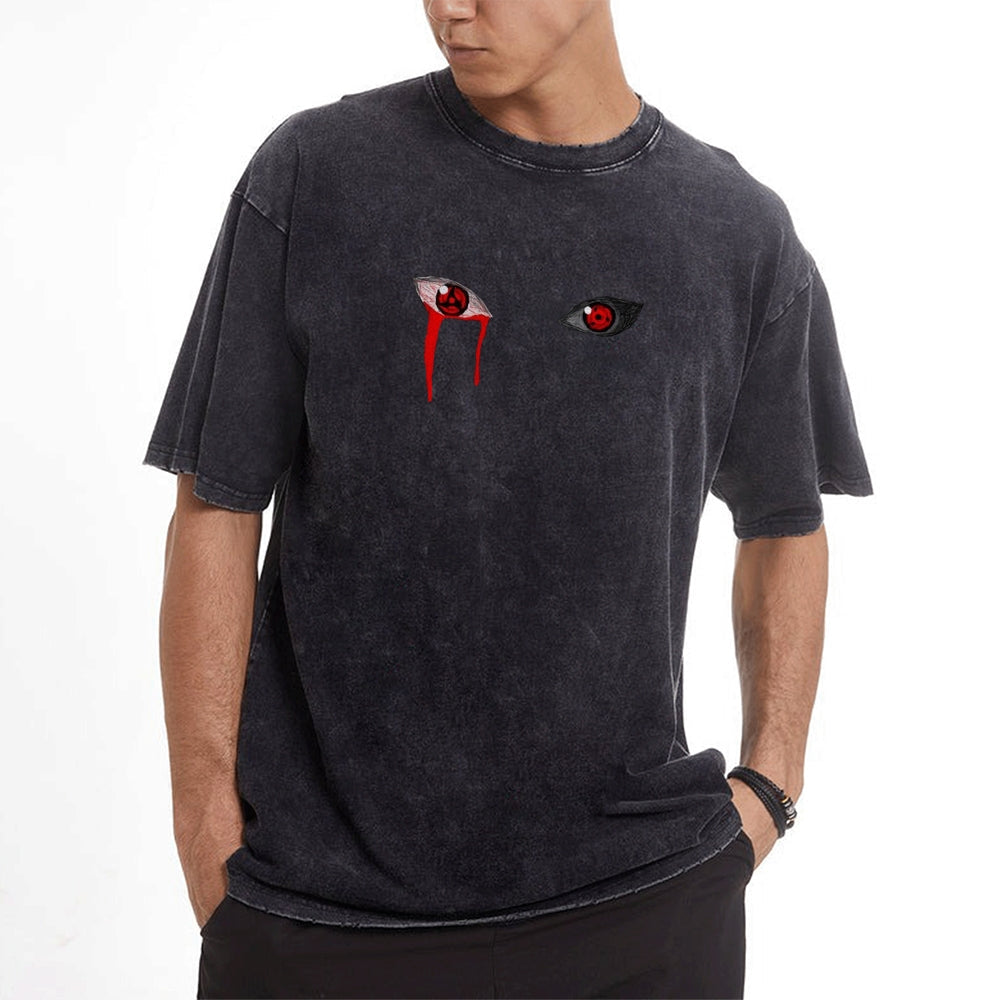 Obito Vintage Oversized T-Shirt Herren | Naruto Shippuden
