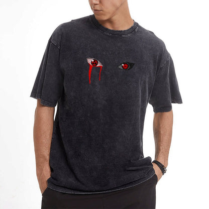 Obito Vintage Oversized T-Shirt Herren | Naruto Shippuden