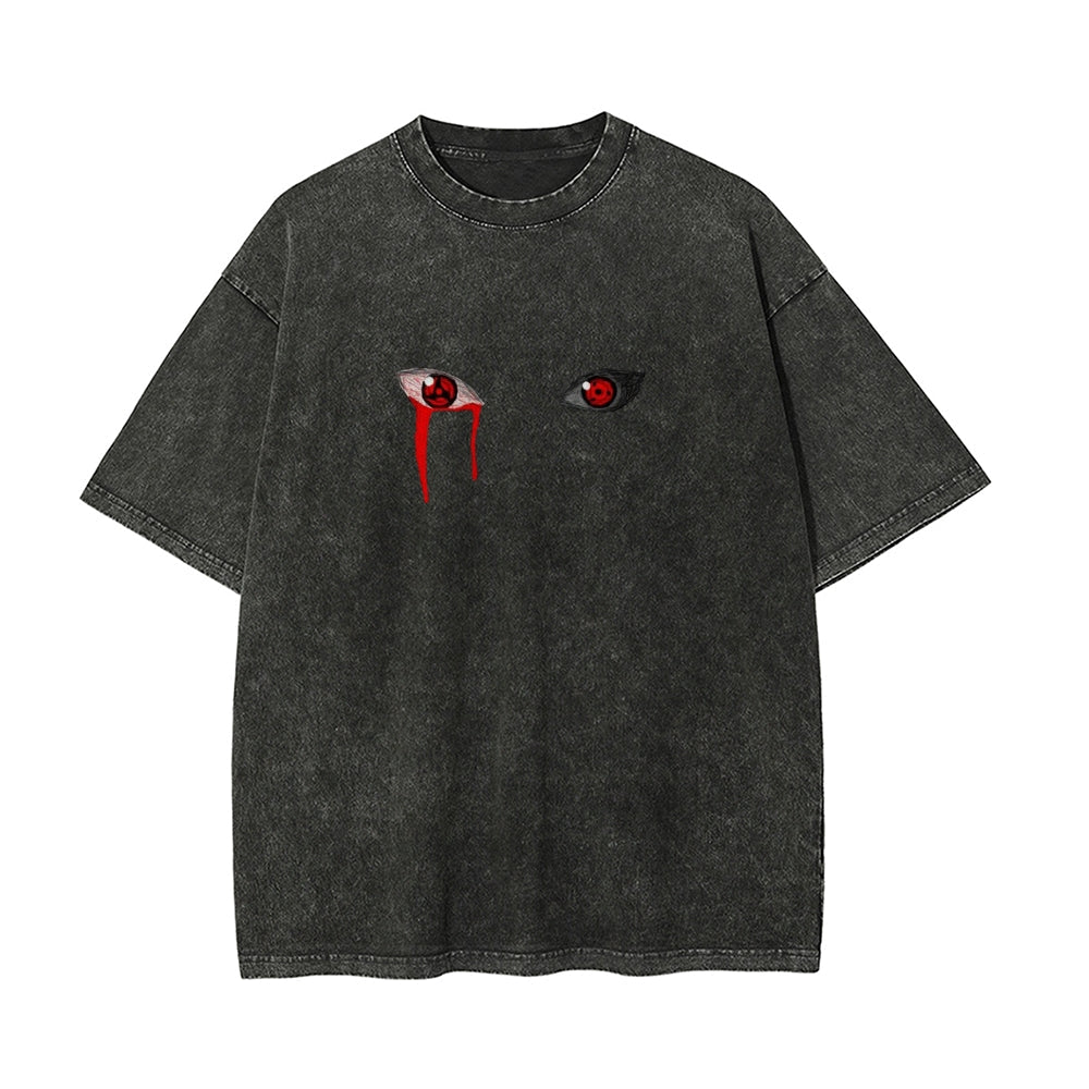 Obito Vintage Oversized T-Shirt Herren | Naruto Shippuden