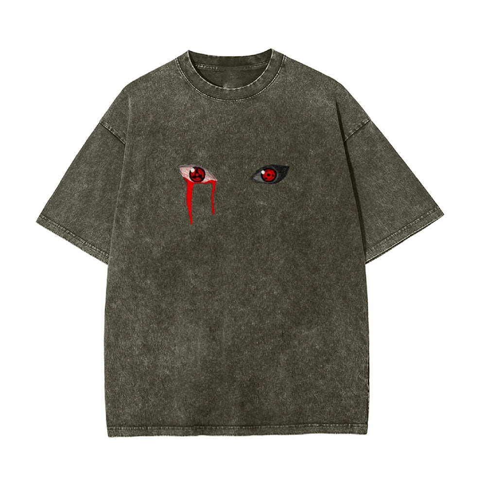 Obito Vintage Oversized T-Shirt Herren | Naruto Shippuden