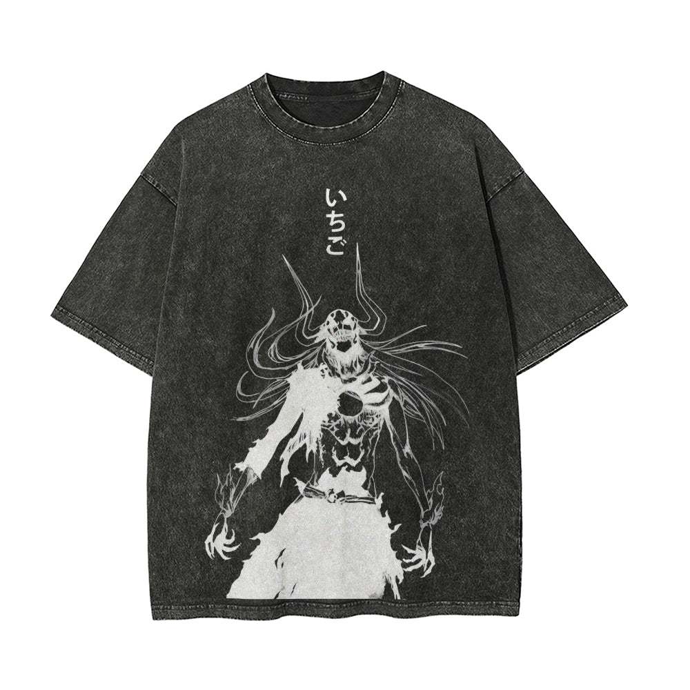 Kurosaki ichigo Vintage Oversized T-Shirt Herren | BLEACH