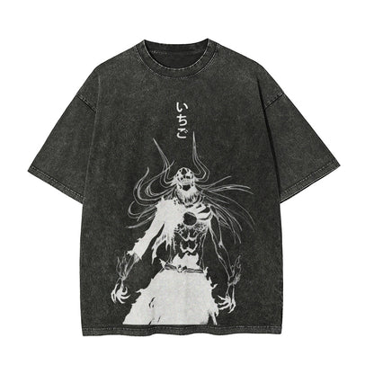 Kurosaki ichigo Vintage Oversized T-Shirt Herren | BLEACH