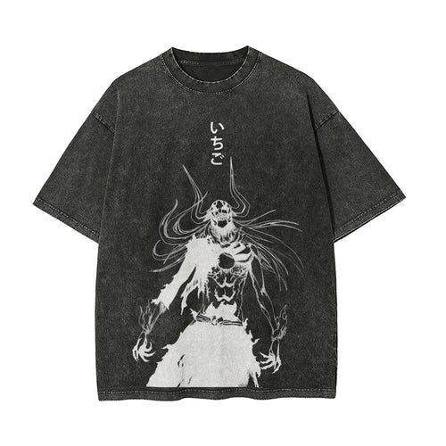 Kurosaki ichigo Vintage Oversized T-Shirt Herren | BLEACH