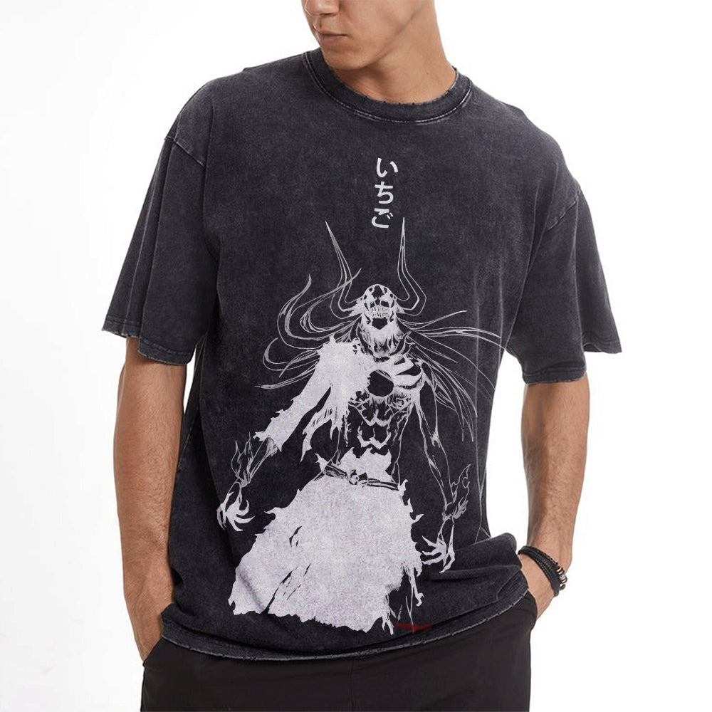 Kurosaki ichigo Vintage Oversized T-Shirt Herren | BLEACH