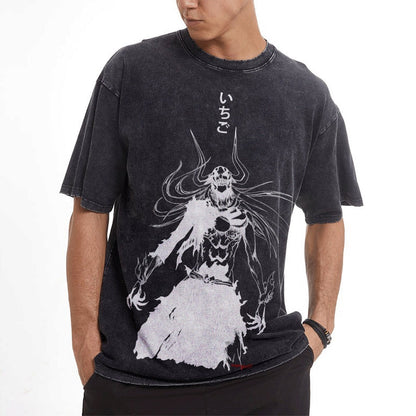 Kurosaki ichigo Vintage Oversized T-Shirt Herren | BLEACH
