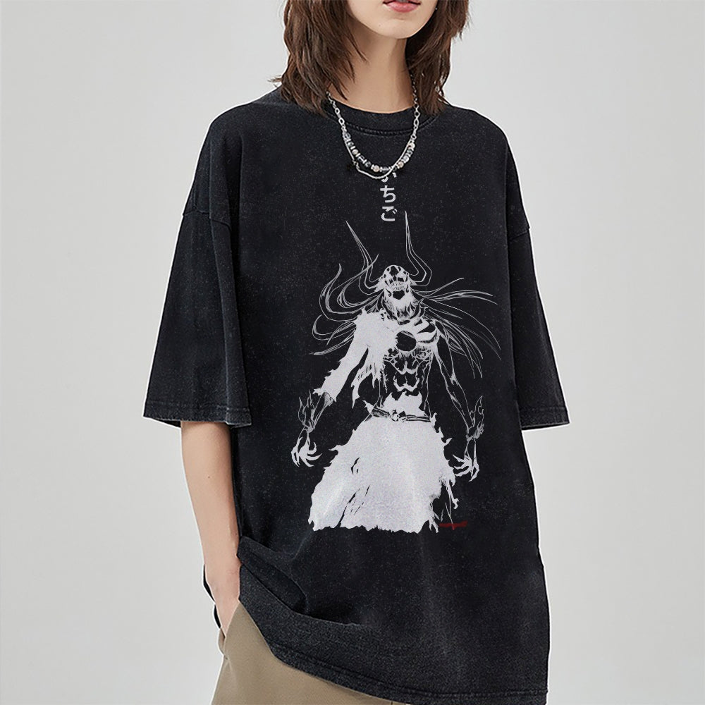Kurosaki ichigo Vintage Oversized T-Shirt Herren | BLEACH