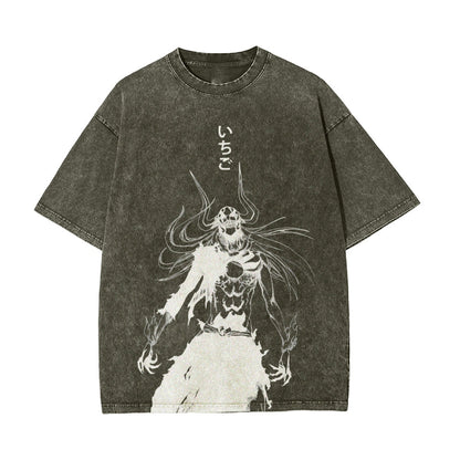 Kurosaki ichigo Vintage Oversized T-Shirt Herren | BLEACH