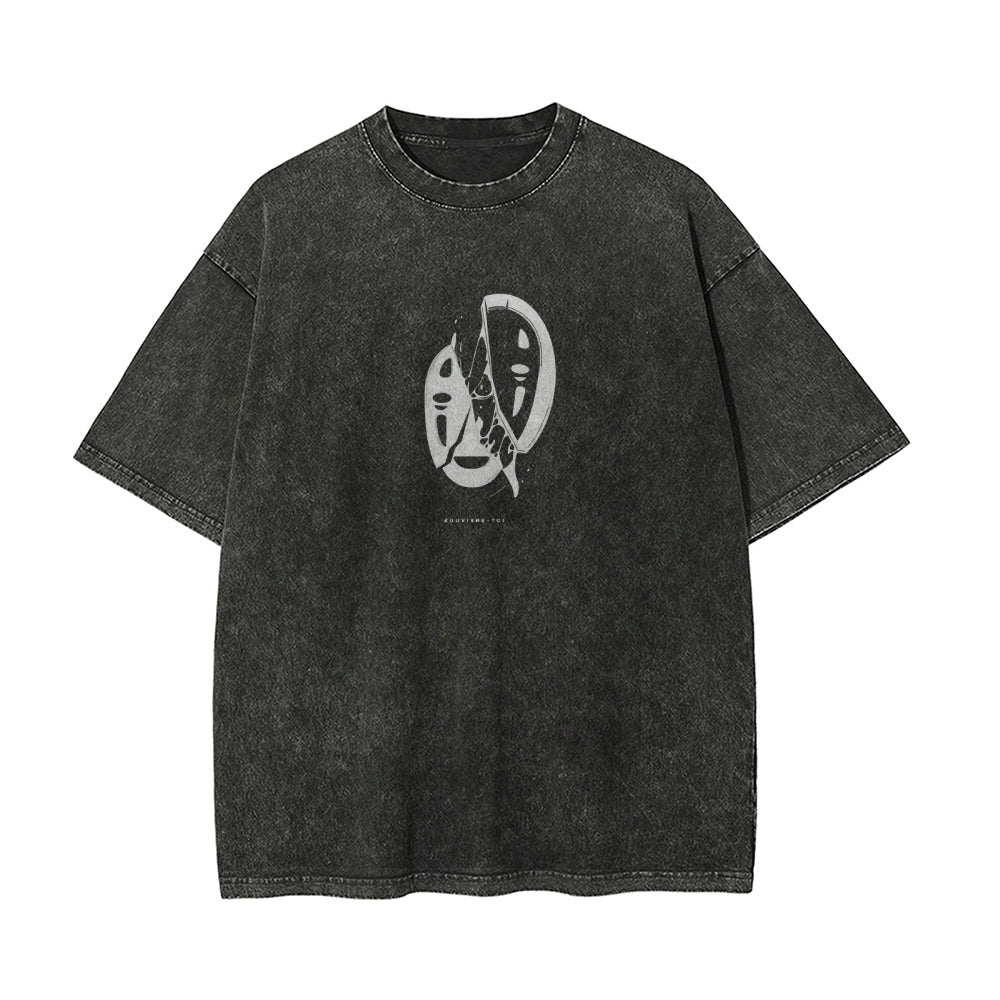 Vintage Oversized T-Shirt Herren|Spirited Away