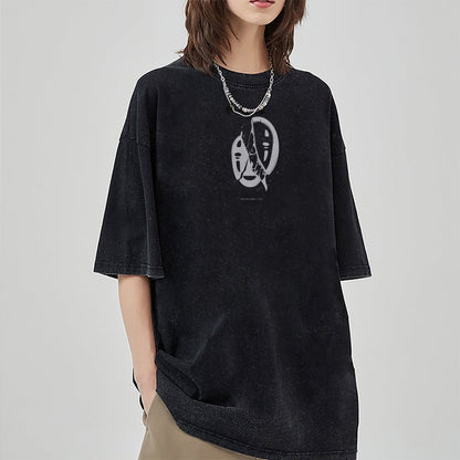 Vintage Oversized T-Shirt Herren|Spirited Away