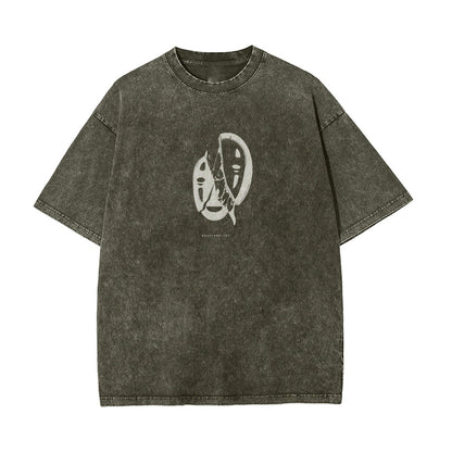 Vintage Oversized T-Shirt Herren|Spirited Away