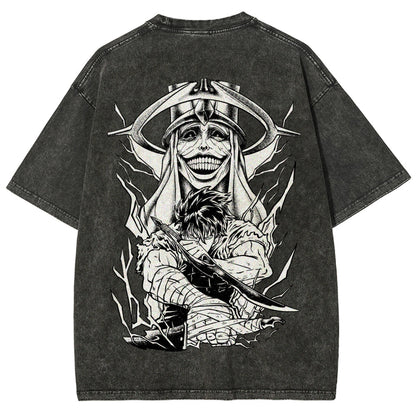 Solo Leveling Unisex-T-Shirt, gewaschen