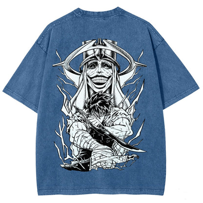 Solo Leveling Unisex-T-Shirt, gewaschen