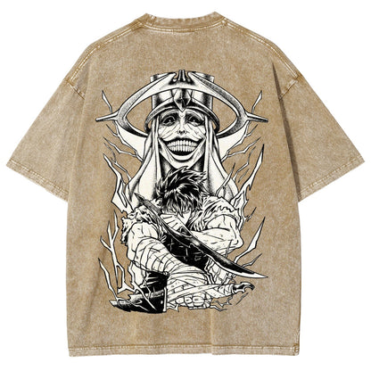 Solo Leveling Unisex-T-Shirt, gewaschen