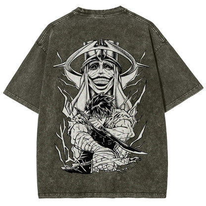 Solo Leveling Unisex-T-Shirt, gewaschen