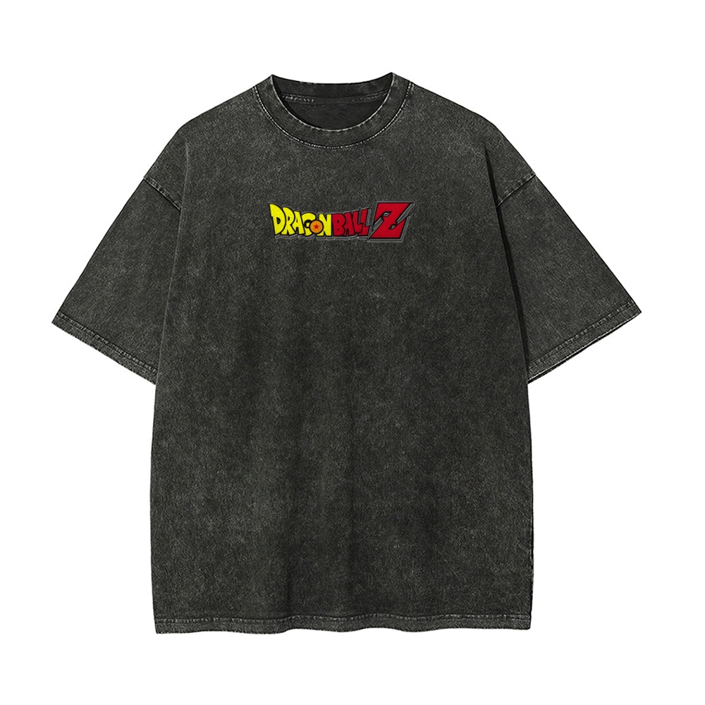 Vintage Oversized T-Shirt Herren Vegeta