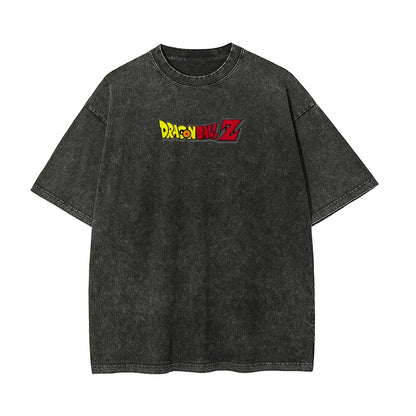 Vintage Oversized T-Shirt Herren Vegeta