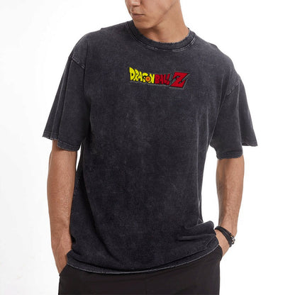 Vintage Oversized T-Shirt Herren Vegeta