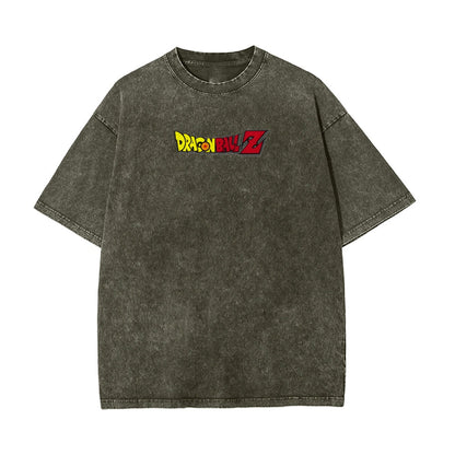 Vintage Oversized T-Shirt Herren Vegeta