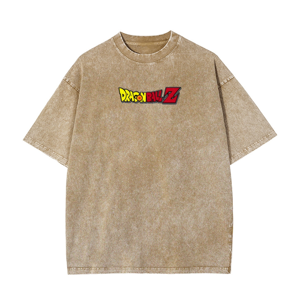 Vintage Oversized T-Shirt Herren Vegeta