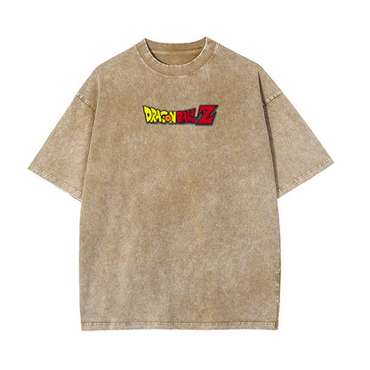 Vintage Oversized T-Shirt Herren Vegeta