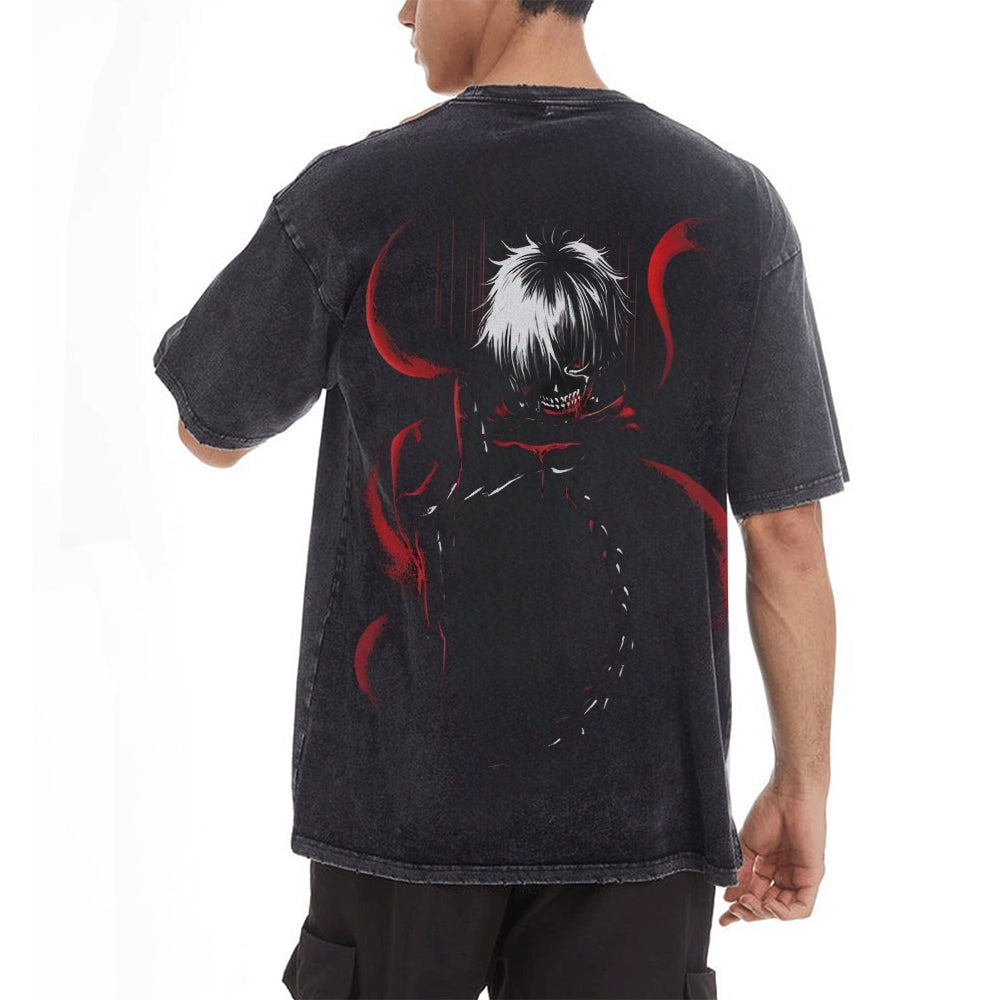 Vintage Oversized T-Shirt Herren|Tokyo Ghoul